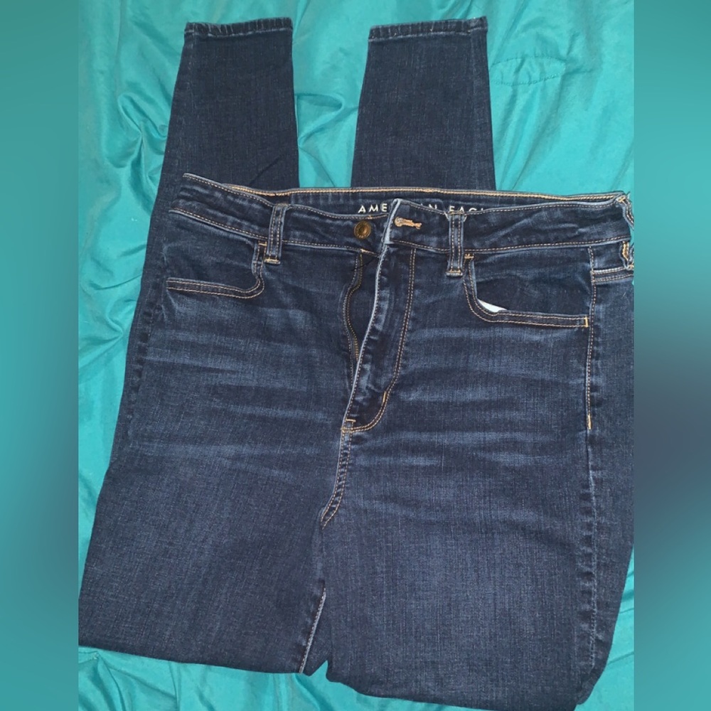 American Eagle super hi-rise jeggings